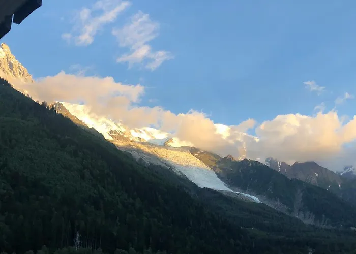 Mont Blanc 43, Vue Mont Blanc , Balcon, Parking شقة شامونكس